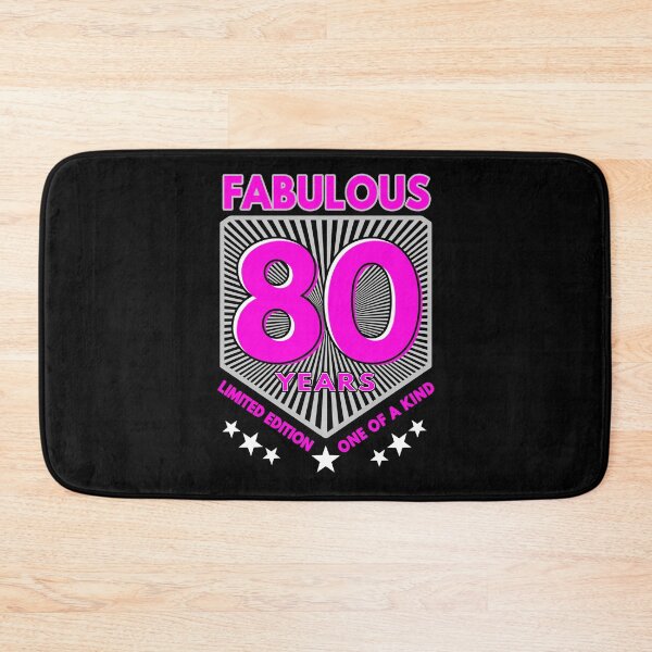 Item preview, Fabulous 80th Birthday designed and sold by MoonsmileProd.