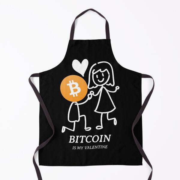Item preview, Bitcoin Is My Valentine  designed and sold by AGhostOfAChance.