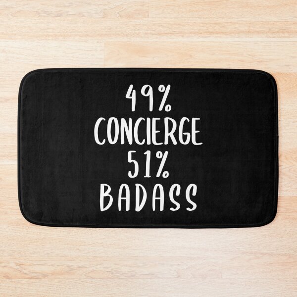Item preview, 49% Concierge 51% Badass designed and sold by livegood.