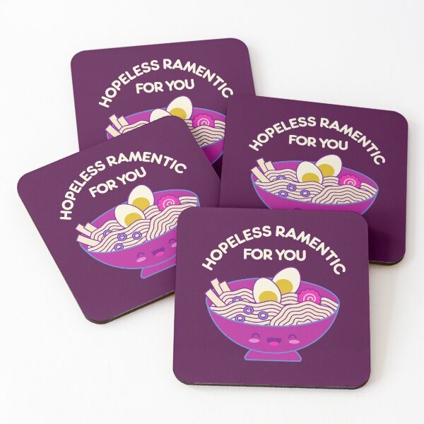 Item preview, Valentines Day Gift Hopeless Ramentic Ramen-tic Ramen Noodle Soba Udon Japanese Foodie Kawaii Cute designed and sold by gkao.