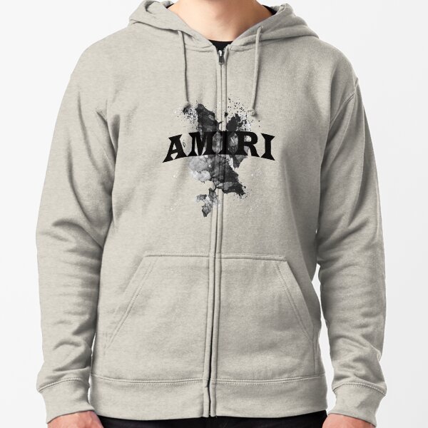 AMIRI dripping-logo Hoodie - Farfetch