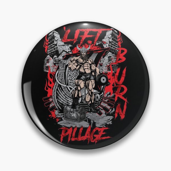 Item preview, Lift Burn Pillage - Viking Life Choices designed and sold by BigG1979.