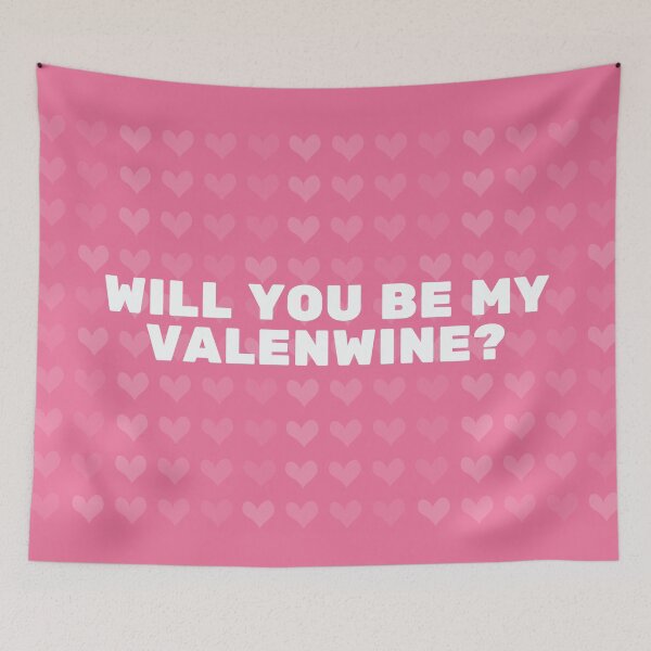 Item preview, Valentine's Day - will you be my valenwine? designed and sold by wineandwords.