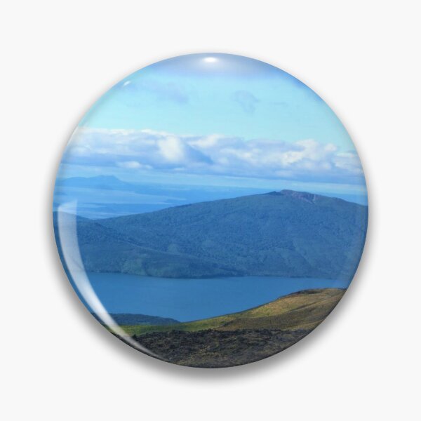 Item preview, Tongariro Crossing View Towards Lake Taupo New Zealand designed and sold by flyingracoon.