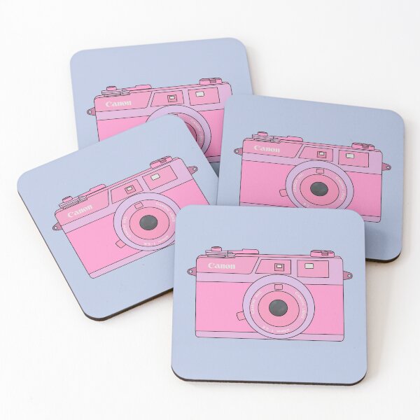 Item preview, Pink Canon Vintage Camera designed and sold by Bella Dickenson.