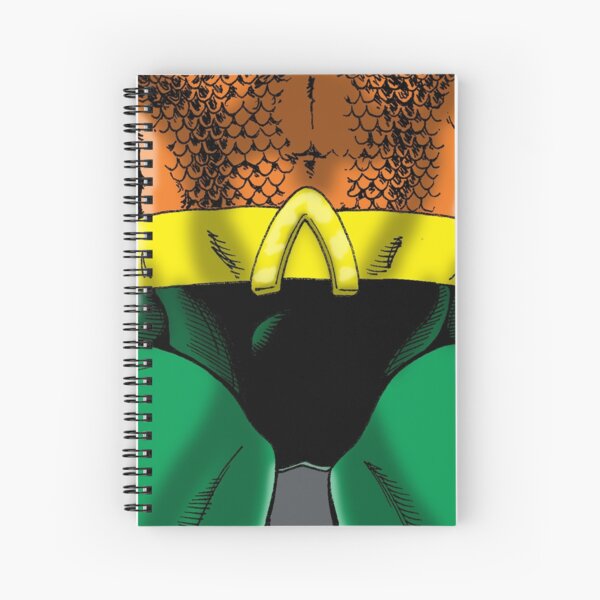 "Aquatic Dude" Groin Spiral Notebook
