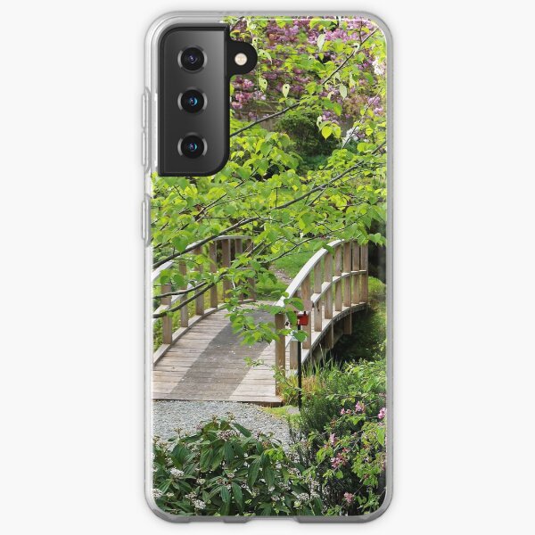 Bridge Mayne Island Japanese Garden Samsung Galaxy Soft Case