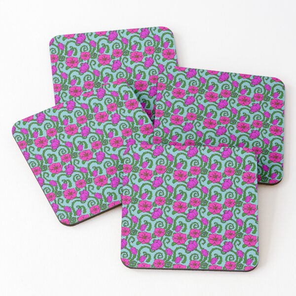 Item preview, Floral vines with thorns designed and sold by LawsonFabrics.