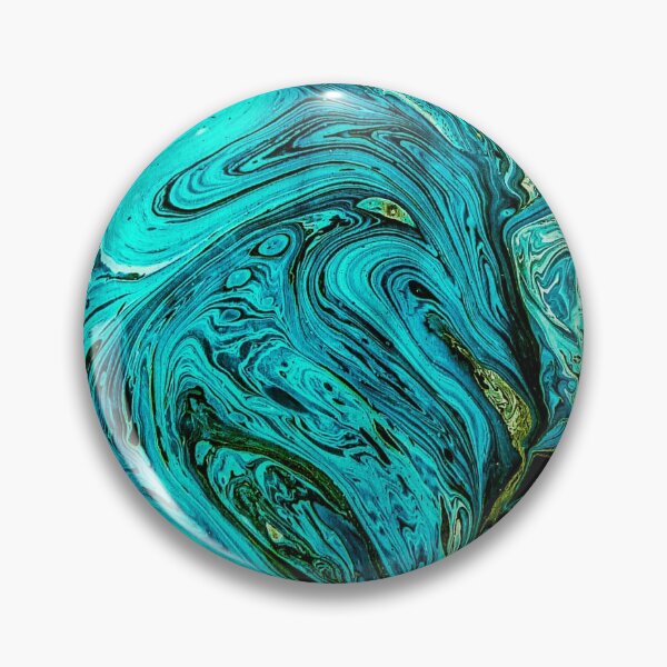 Item preview, Hydro Dipped Turquoise Brain Matter 1 of 5 designed and sold by ArtRoomOregon.