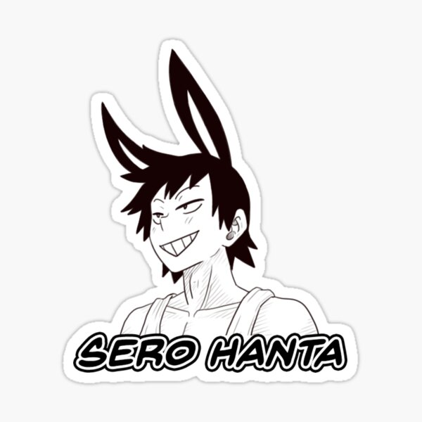 Sero Hanta Bunny Grin Boku No Hero Academia Sticker By Animetist Redbubble