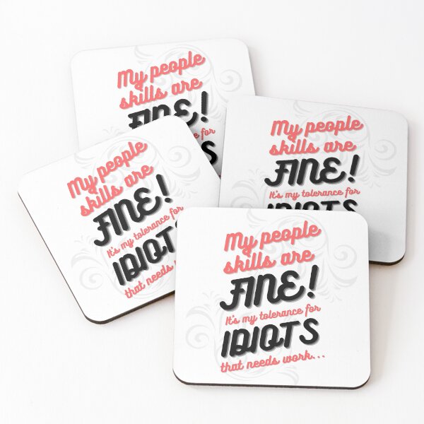 Item preview, My People Skills Are FINE designed and sold by Tritonn204.