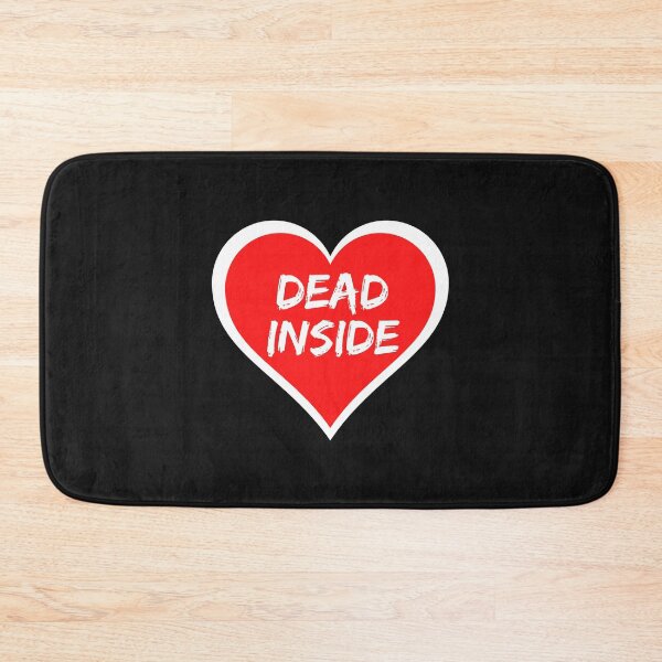 Item preview, Funny Anti-Valentines Day Gag Gift Dead Inside Convo Heart designed and sold by FazCreations.