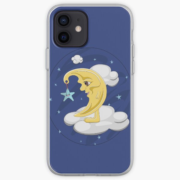 Moon and Star iPhone Soft Case