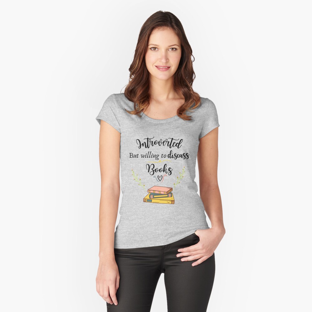 Item preview, Fitted Scoop T-Shirt designed and sold by Dollfacedesign.