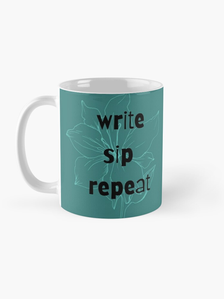 My Letter Writing Mug “Write, Sip, Repeat” 11 oz Ceramic Mug
