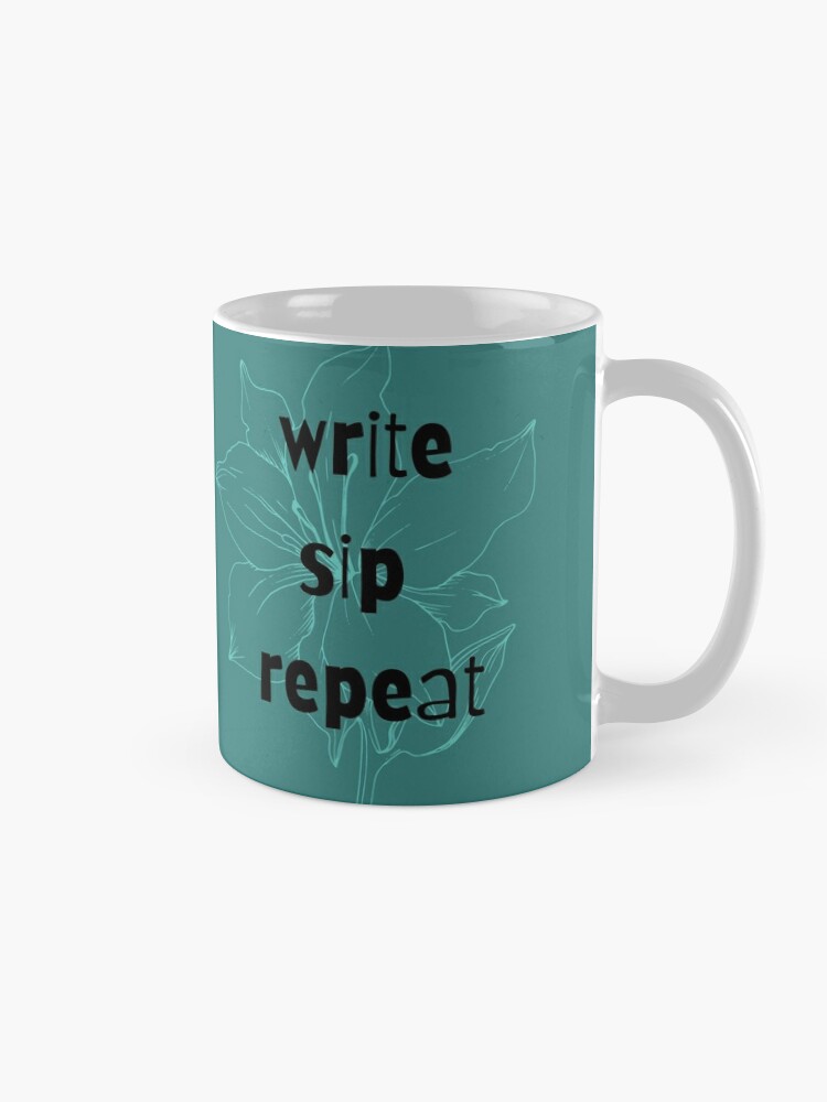 My Letter Writing Mug “Write, Sip, Repeat” 11 oz Ceramic Mug