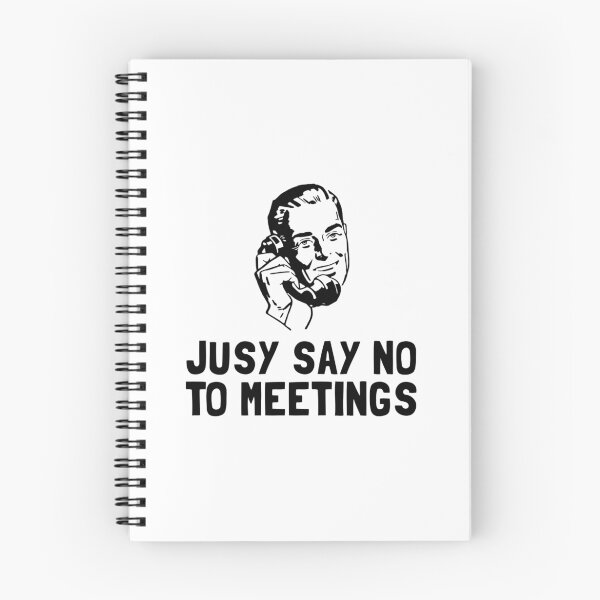 Item preview, No Meetings designed and sold by TheBestStore.