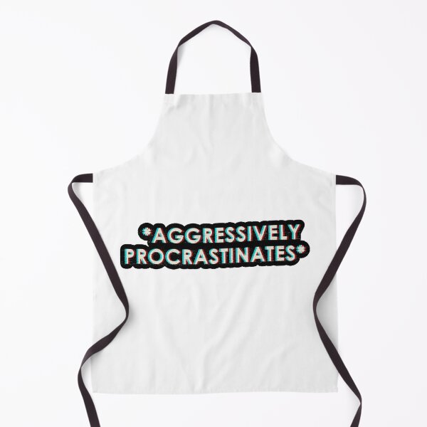 Item preview, aggressively procrastinates glitched designed and sold by ABDEZIGN.