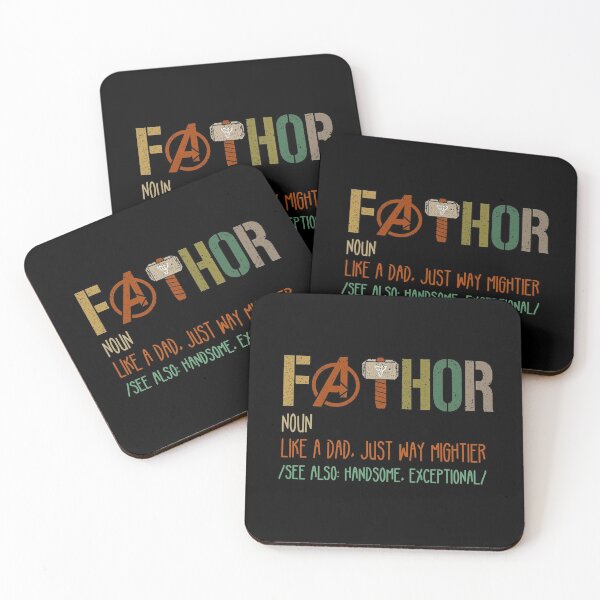 Item preview, FaTHOR Noun like a dad just way mightier  see also  handsome exceptional designed and sold by Bouchfashions.