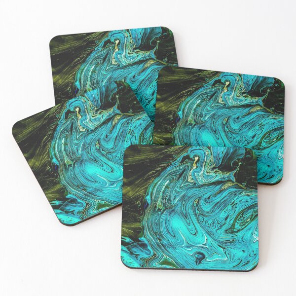 Item preview, Hydro Dipped Turquoise Brain Matter 2 of 5 designed and sold by ArtRoomOregon.