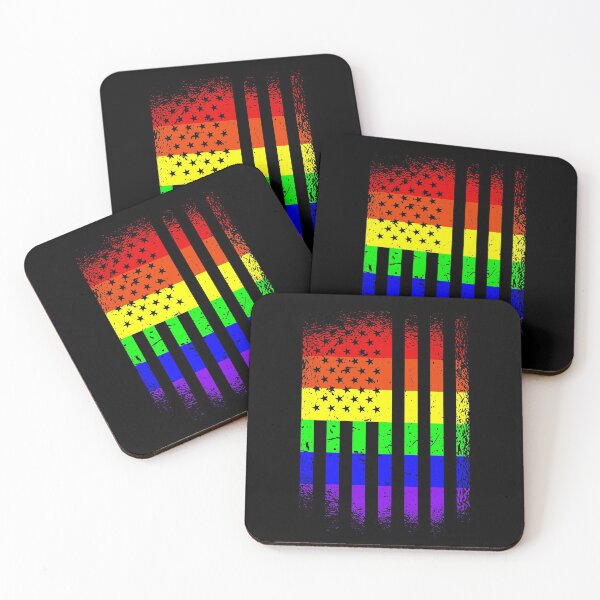 Item preview, american pride flag rainbow  designed and sold by Gossip Rag.