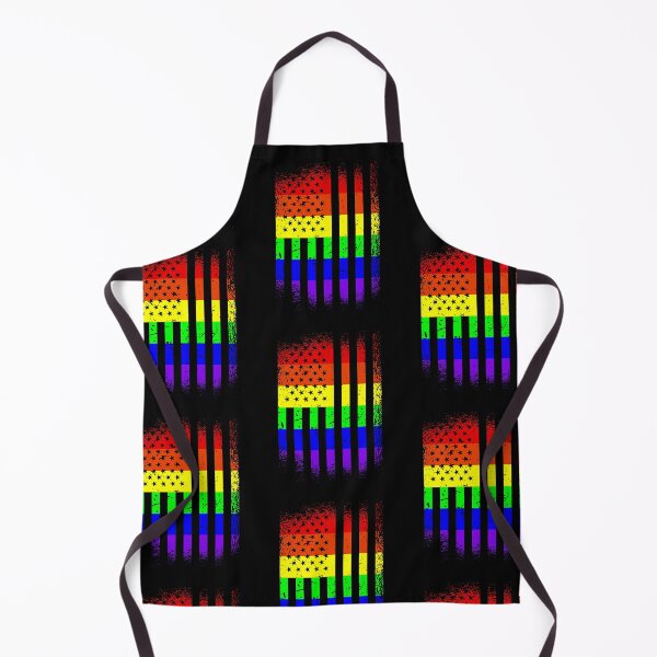 Item preview, american pride flag rainbow designed and sold by Gossip Rag.