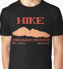 Camiseta gráfica Caminata Camelback Mountain!