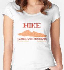 Camiseta entallada de cuello redondo Caminata Camelback Mountain!