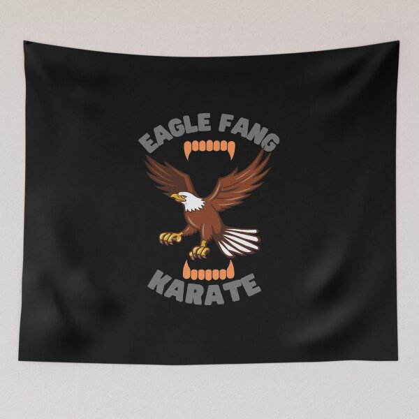Item preview, Eagle fang karate, eagle, karate, fang, eagle fang, dad, cobra, dojo, eagle karate, kai, mom, cobra kai, cool, eagle fang karate logo, karate kid, miyagi, 80, 80s, cobra kai never dies,  designed and sold by bimmer325.