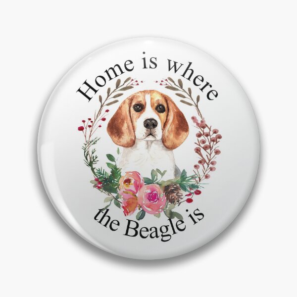 Item preview, Home is Where The Beagle is, Sticker T-Shirt Laptop Water Bottle designed and sold by StickerArtwork.