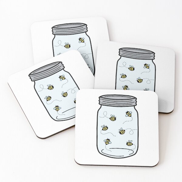 Item preview, Jar of Bees designed and sold by isabeljune.