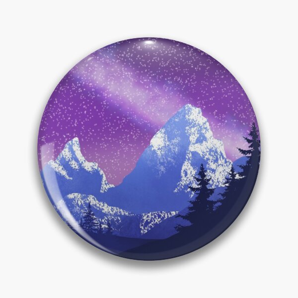Item preview, glowing mountains designed and sold by MayaPark.