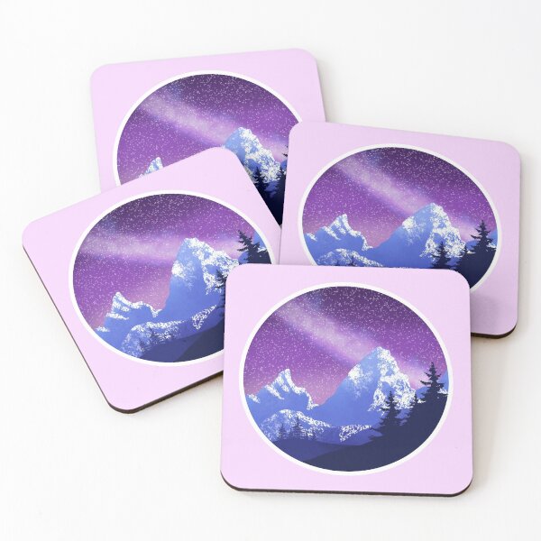 Item preview, glowing mountains designed and sold by MayaPark.