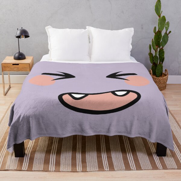Artikelvorschau, Fröhliches lachendes Monster-Kawaii-Gesicht entworfen und verkauft von Between Clouds.