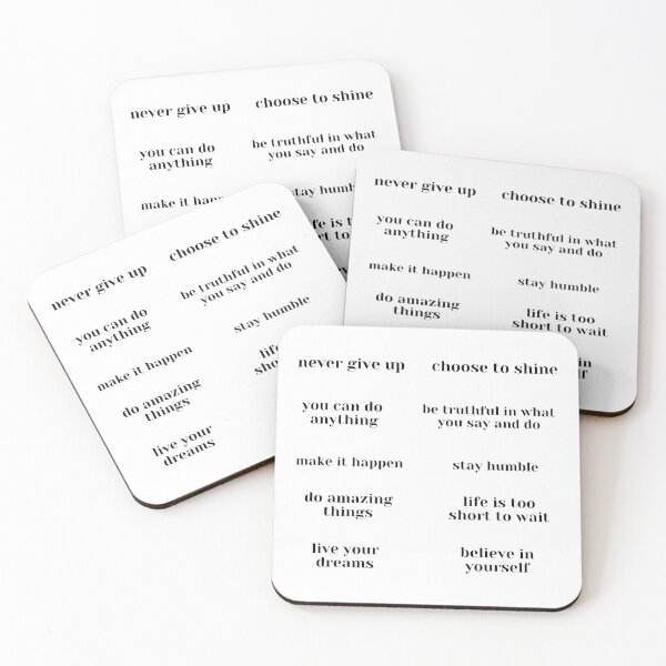 Item preview, Positive Quote Stickers Pack designed and sold by TheAfer.