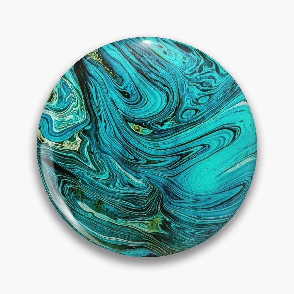 Item preview, Hydro Dipped Turquoise Brain Matter 4 of 5 designed and sold by ArtRoomOregon.