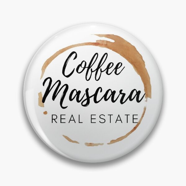 Item preview, coffee mascara real estate designed and sold by JocelynCrafts.
