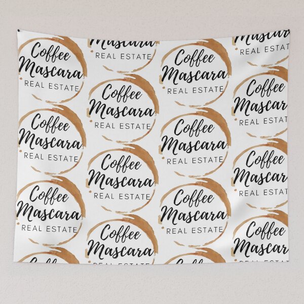 Item preview, coffee mascara real estate designed and sold by JocelynCrafts.