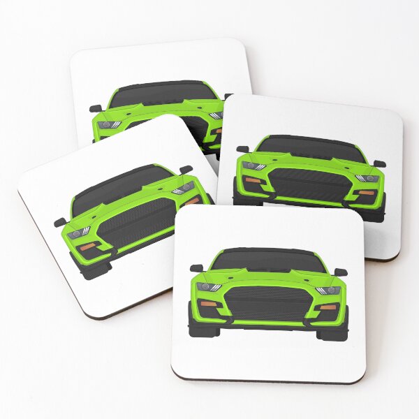 Item preview, Shelby GT500 2020 Grabber-Lime + black roof designed and sold by VenZolic.