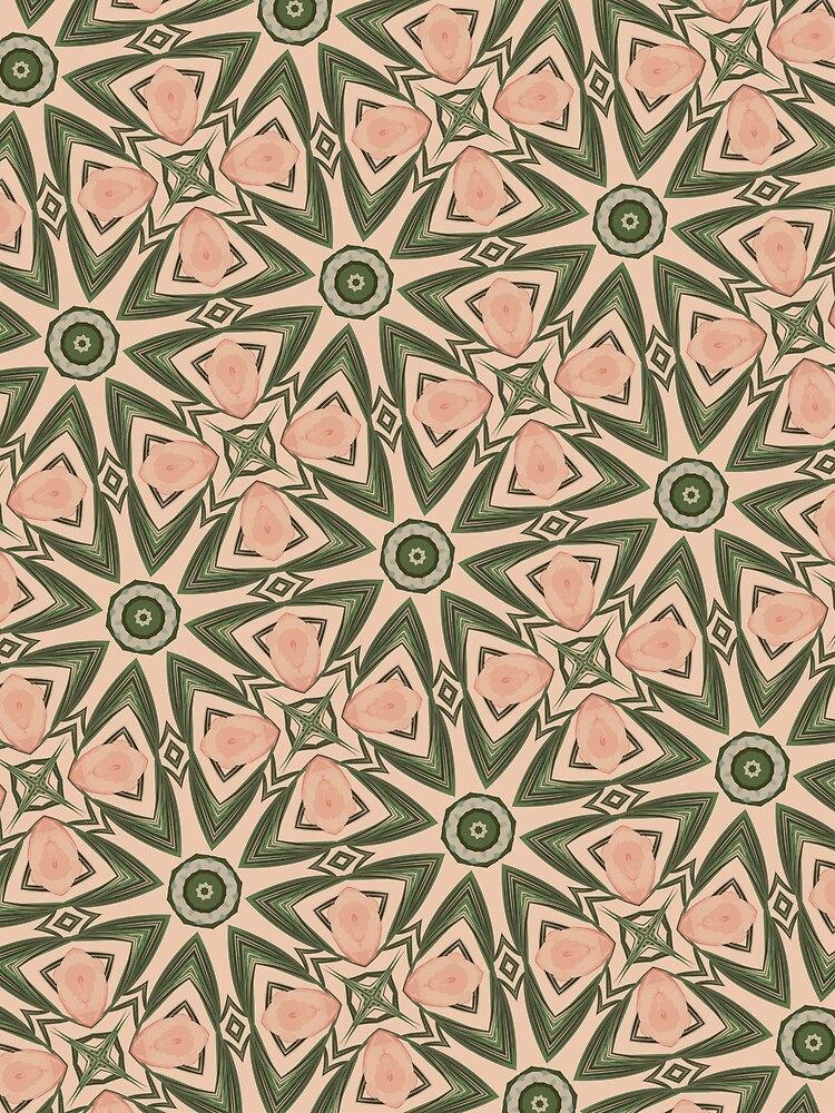 Thumbnail 3 of 3, Scarf, Exploding Stars - Abstract Geometric Seamless Pattern designed and sold by FlawlessPattern.