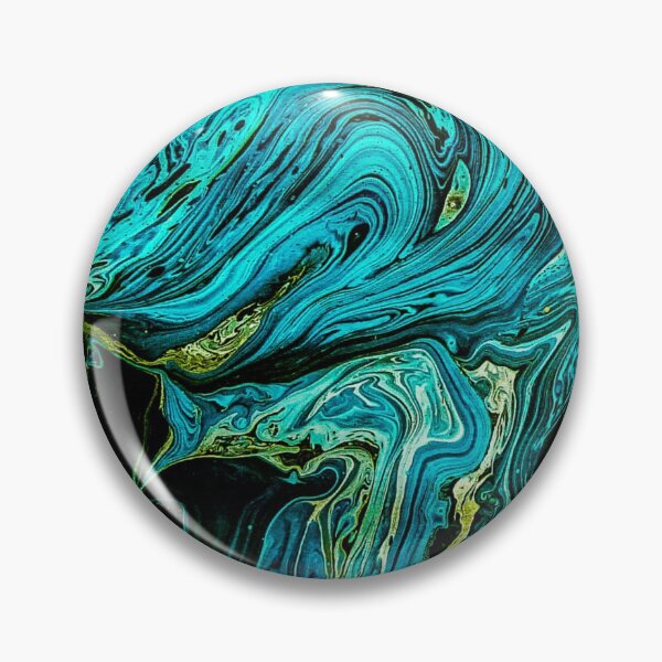 Item preview, Hydro Dipped Turquoise Brain Matter 5 of 5 designed and sold by ArtRoomOregon.