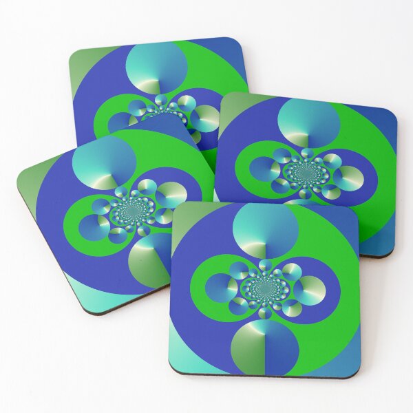 Item preview, Green and Blue designed and sold by WildestArt.