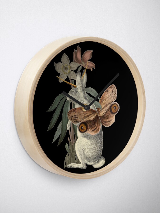 Alternate view of Papilio Jackalope Clock