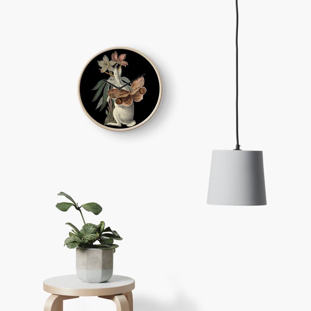 Papilio Jackalope Clock