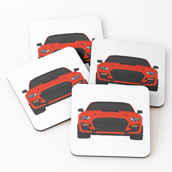 Item preview, Shelby GT500 2020 Race-red + black roof designed and sold by VenZolic.
