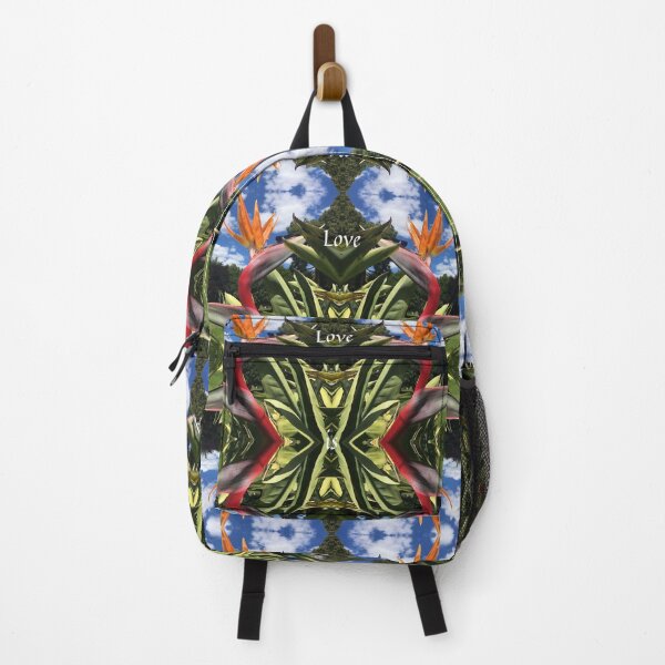 Item preview, Botanical, Divine - Strelitzias, Birds of Paradise, Orange, Scarlet and Emerald under Blue Skies designed and sold by RoseAromas.