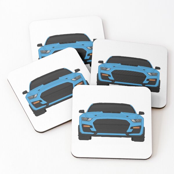Item preview, Shelby GT500 2020 Velocity-blue + black roof designed and sold by VenZolic.
