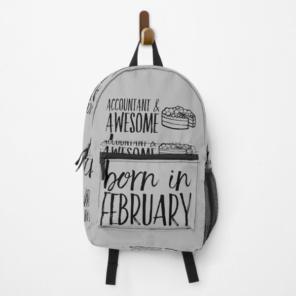 Item preview, Lovely Accountant Born in February awesome Birthday Gift designed and sold by MDAccount.