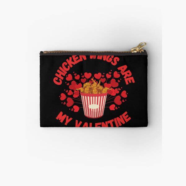 Item preview, CHICKEN WINGS ARE MY VALENTINE designed and sold by LiveAndGlow.