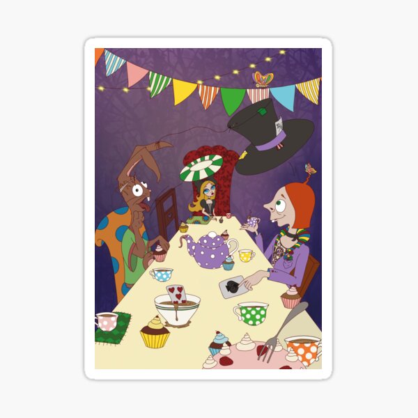 Tea Party Sticker